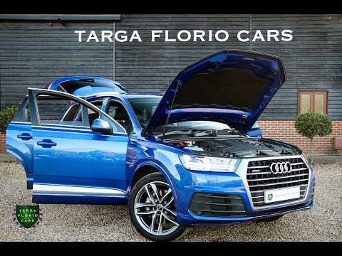 Audi Q7 3.0 V6  TDI Quattro S Line 5dr Tip Automatic in Sepang Blue 2017