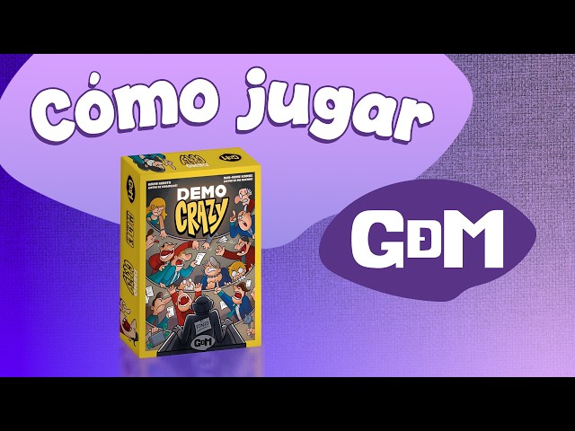 Vídeo relacionado con GDM Games Demo Crazy | Juego de Mesa de Estrategia, Negociación y Faroleo | Party Game para Adultos | 4-10 Jugadores | +16 Años | 45-90 Minutos