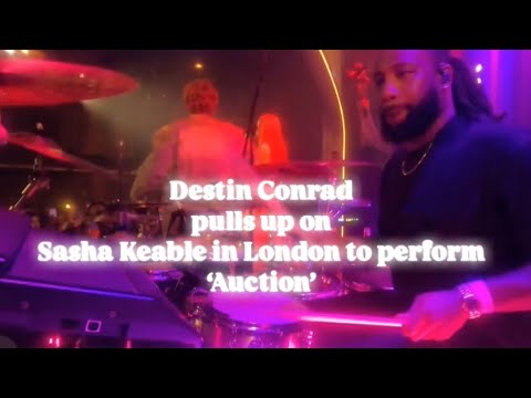 Sasha Keable ft Destin Conrad - ‘Auction’ live