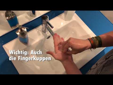 Richtig Hände waschen - so wird's gemacht