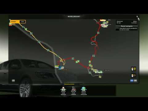 [ETS2][ProMods 2.16][Car] Genova - Livorno - Bologna (Night)