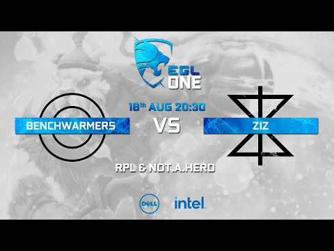EGL One Dota 2 Season 3 - ZIZ VS Benchwarmers Upper Bracket Semi Final 2
