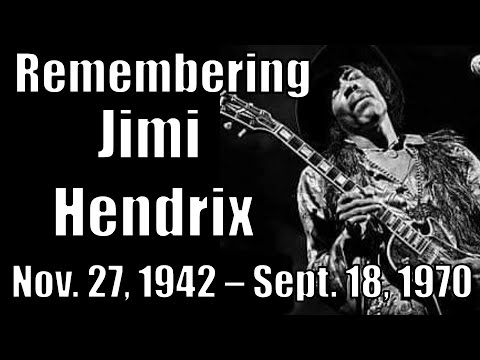 Remembering Jimi Hendrix