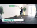 FIT CARDIO 4 50 Minute CALORIE BURN Equipment Free Workout With FITWORX FITNESS