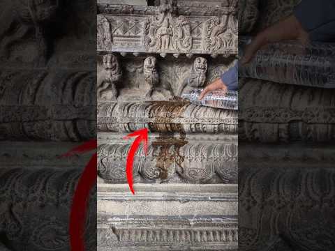 How is it possible?🤯😱 #water #ancient #temple #india #ytshorts #trending #history #technology #hindu