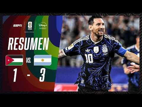 Resumen Jordania vs Argentina