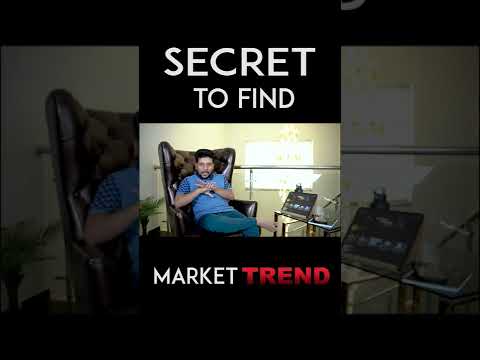 How to find the Trend of the Market ? secret reveal 🔥💰