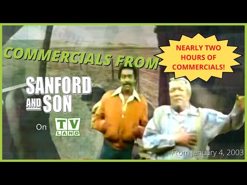 Nearly 2 HOURS of Commercials from TV Land! (January 4, 2003)