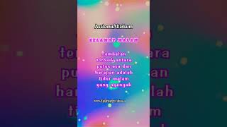 Download lagu Video setatus wa ucapan selamat malam#videoshorts mp3 Download lagu Video setatus wa ucapan selamat malam#videoshorts mp3