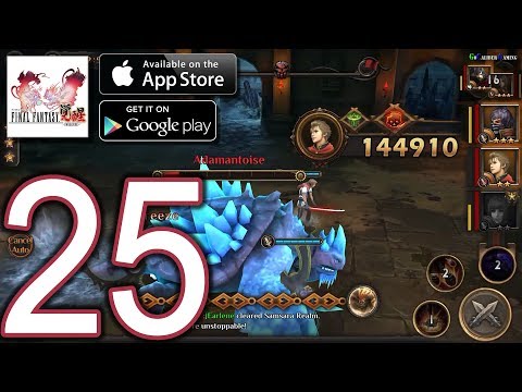 FINAL FANTASY AWAKENING Android iOS Walkthrough - Part 25 - Chapter 8: Blood-stained Stone Shield