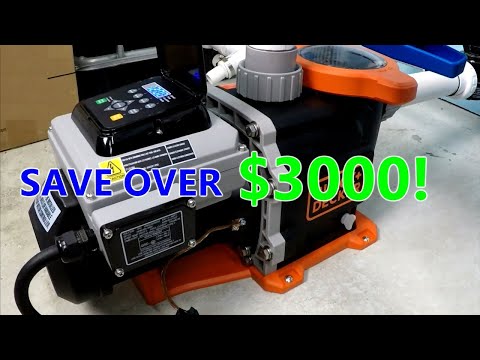 Cost Comparison - Single Speed Vs. Black + Decker VS Pump