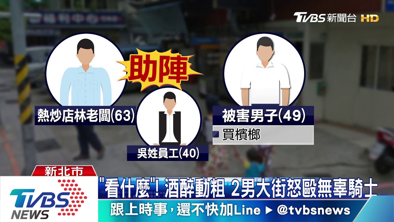 只「看」一眼!清晨買早餐遭圍毆 男全身傷