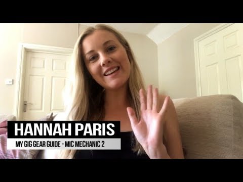 Hannah Paris - My Gig Gear Guide - TC-Helicon Mic Mechanic 2