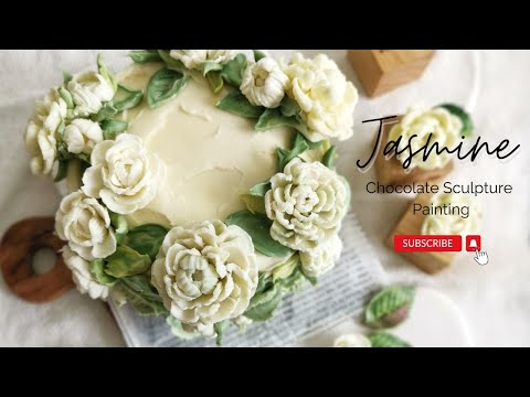 "Jasmine" Mother's Day, Chocolate Sculpture Painting