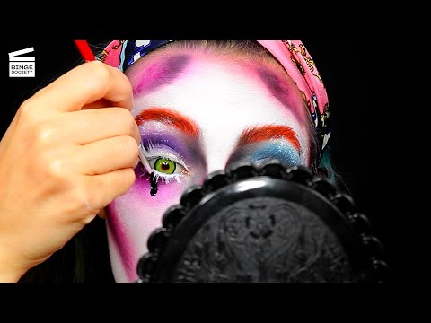 Body Painting : Le chapelier fou d'Alice au pays des merveilles CLIP HD