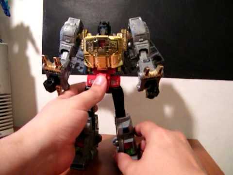 Update Video! MP Grimlock and ROTF Sideswipe Backpack