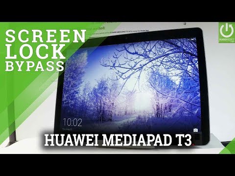How to Hard Reset HUAWEI MEDIAPAD T3 / Bypass Screen Lock