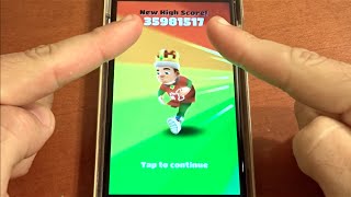 Over 35 Million Points on Subway Surfers! NO HACKS OR CHEATS!