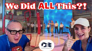 STAR PRINCESS Sea Day | SPELLBOUND, Love By Britto, Secret Deck & Football Challenge!