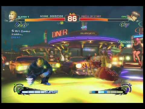 Super Street Fighter 4: Cody Rival Match