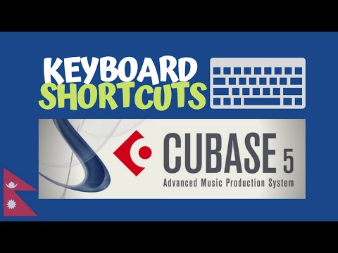 Top Keyboard Shortcuts for Cubase 5 - 10