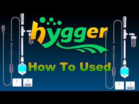 hygger Aquarium Gravel Cleaner HGD955AC #hygger