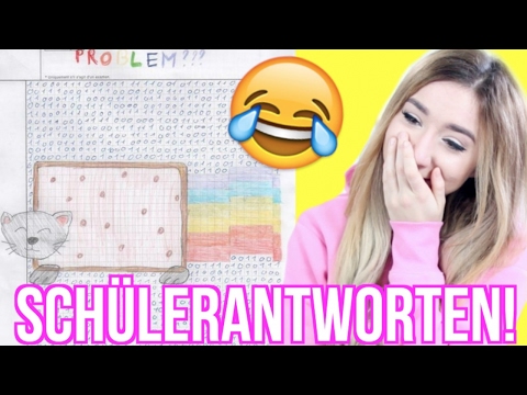 JEDER wird bei diesen Schülerantworten LACHEN müssen Video