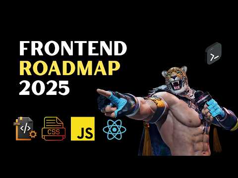 Frontend Developer Roadmap 2025 (No BS)  How to Actually Land a Junior Dev Job