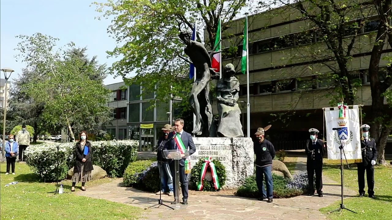 Cerimonia per la Festa del 25 aprile - 2021