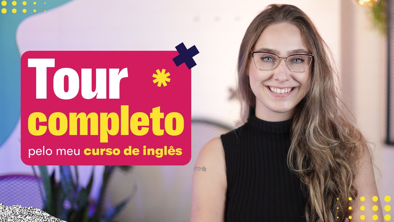 Tour pela plataforma do meu curso de inglês - conheça as aulas, o app e muito mais