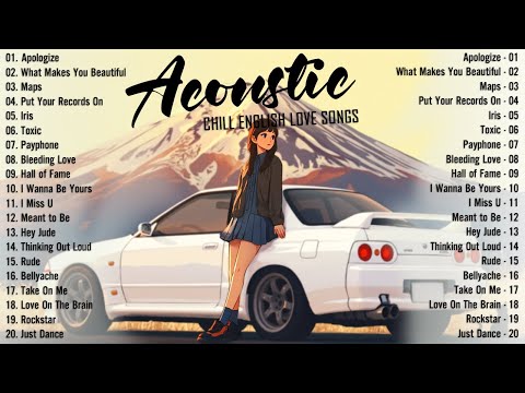 Best Acoustic Love Songs 2025 Cover 🌻 Chill English Love Songs 🌻 Morning Mood Music 2025 New Songs