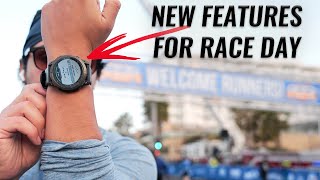 3 GARMIN features that HELP on your next race day | Pace Pro, LiveTrack, Race Day Widget