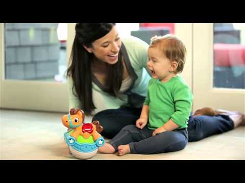 LeapFrog Roll and Go Rocking Horse - Teach Your Child Language Development and Motor Skills