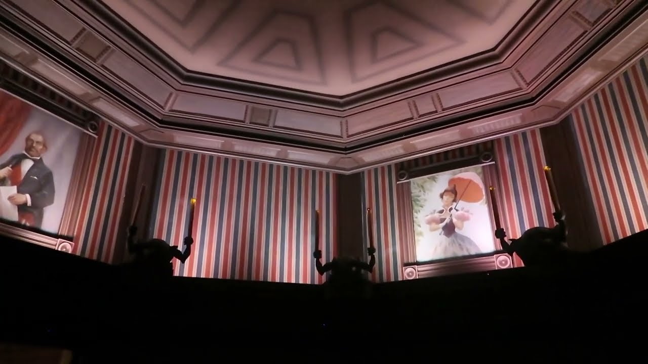 Haunted Mansion Pre-Show Magic Kingdom