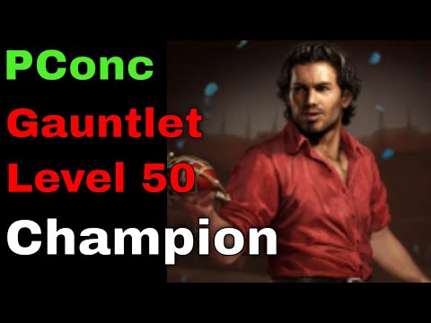 Gauntlet PCONC Champion Leveling 1 to 50 [3.20 PoE]