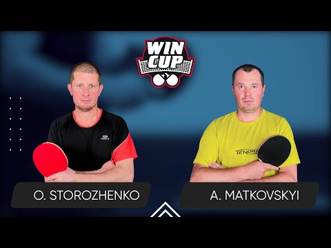 03:00 Oleksandr Storozhenko - Andrii Matkovskyi West 6 WIN CUP 29.08.2024 | Table Tennis WINCUP