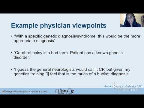 Virtual Resident Education Lecture Series: Cerebral Palsy Care Across the Lifespan