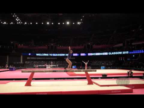 UGRIN Tea (ITA) - 2015 Artistic Worlds - Qualifications Balance Beam