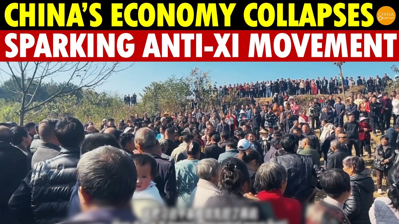 China’s Economy Collapses, People Rise Up Due to Hunger, Sparking Anti-Xi Movement