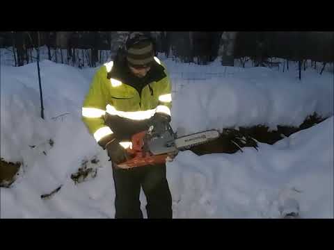 UUSI saha hankittu! Ensitestit Husqvarna 550xpg Mark 2!