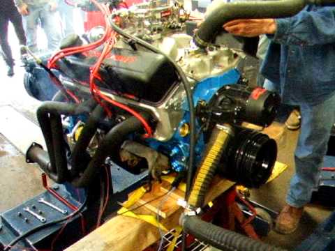 Forged 357 sbc start up Josh Merrifield