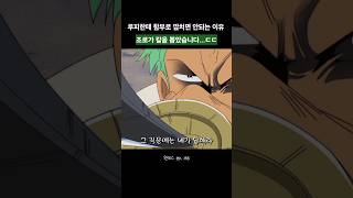 ​🚫[역대급 경고] 선장을 건든 벌. 조로가 칼을 뽑았습니다