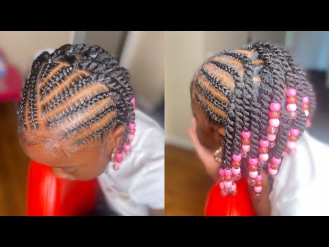 Natural Style for my baby | Kids Natural Braid Style |...