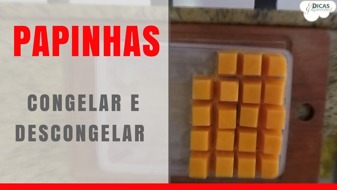 Ótimas dicas para congelar e descongelar a papinha do seu filho! | Dicas Especiais