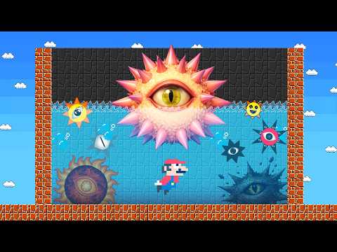 Mario vs Suika | Sprunki Mr.Sun ALL PHASE 1-99!