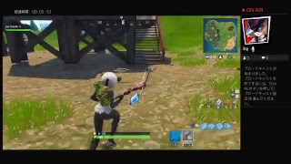 FORTNITE ビクトリーとって成り上がってやる！