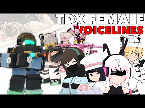 Every TDX Female Voice.. | ROBLOX