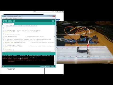 Programowanie układu attiny/atmega przy pomocy zestawu Arduino