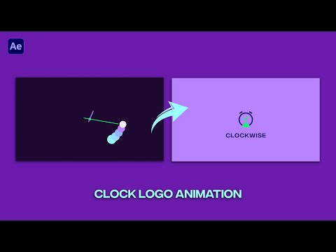 Clock Logo Animation #clock #time