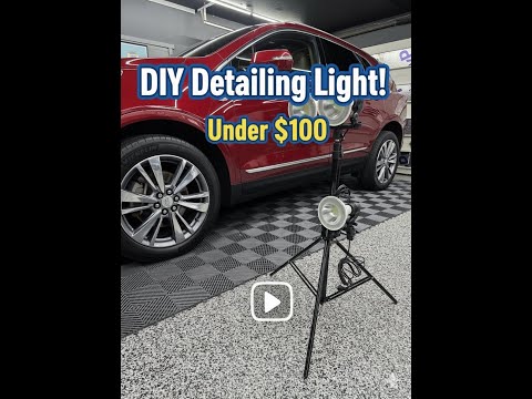 DIY DETAILING LIGHTS - Under $100 - Paint Correction / Ceramic Coatings